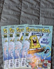 SpongeBob Comics #1 X4 Copies He’s Ready Direct Edition SpongeBob picture