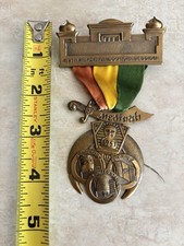 Vintage Medinah Shriners Freemason 89th Imperial Council Session Pin/Medal 1963  picture