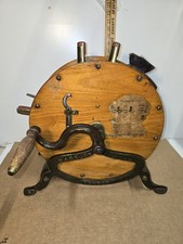 antique Rotary Crank Knife Sharpener/Cleaner Harrods Limited London England  picture