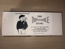 Sean Bogunia The Impossible Hank Dancing Silk Magic Trick 2001 Box Manual picture