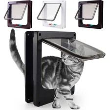 Pet Flap Door with Security Lock - Keeps Pets Safe & Secure for Dogs and Cats picture