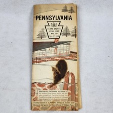 VTG 1958 Pennsylvania State Store Liquor No 70 Price List Denton Hill State Park picture