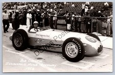K59/ Indianapolis 500 Indiana RPPC Postcard Race Car 1958 Bob Christie 268 picture
