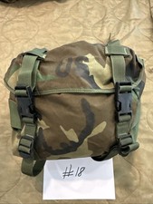 USGI Vintage 90s Woodland Camo Nylon Combat Training Field Buttpack picture