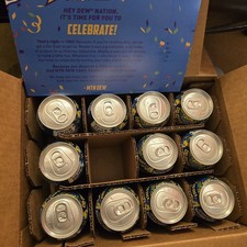 Mountain Dew Cake Smash - Pack of 11 16 oz Cans and 2 Promotion Posters Mtn Dew picture