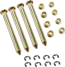 Door Hinge Pins Bushings Kit Compatible with Ford F150 F250 F350 Bronco F100 Doo picture