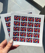 2021 USPS 5 SHEETS OF 20 FIRST CLASS LETTER STAMPS LOVE picture