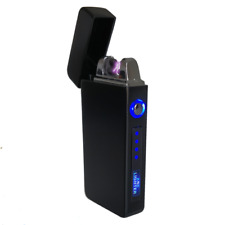 Electric Lighter Flameless Windproof Electric Dual Arc Plasma Torch Rechargeable picture
