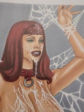 Mary Jane Watson Spiderman Original Art picture