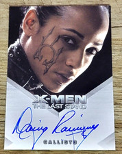 Rittenhouse Marvel X-Men The Last Stand Dania Ramirez as Callisto Autograph picture