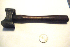 Antique Rare USMC United Shoe Machine Co.  Cobblers Hammer W/Original Handle picture
