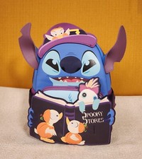 Loungefly Disney Stitch Witch Spooky Stories Ducks Halloween Glow Mini Backpack picture