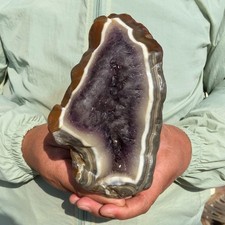 3.97LB Rare Amethyst Natural Gobi Agate Quartz Crystal Mineral Rough Specimen picture