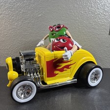 Vintage Original MM M&M's Rebel Without A Clue Hot Rod Car Candy Dispenser picture