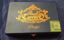 EP Perez Carrillo Pledge Prequel Wooden Empty Cigar Box picture