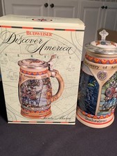 Budweiser 1989 Discovery Of America Series Stein Santa Maria New picture