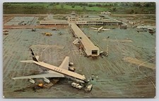 Piarco Trinidad West Indies International Airport Airplane Postcard c1960s picture