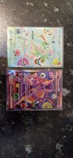 Mewtwo Ex 157/128 And Mew Ex 158/128 30th Celebration Pokemon Futuristic Rare NM picture
