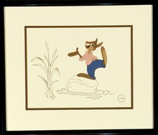 Song Of The South “Brer Rabbit” Disney VTG 1990s Art Print Announcement Card picture