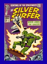 Silver Surfer #2 - 1st App of the Brotherhood of Badoon - Buscema - 1968 9.6 NM+ picture