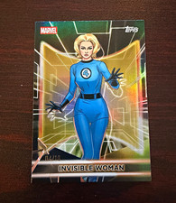 Topps 2026 Topps Marvel Invisible Woman #31 numbered black /10 Non-Sport Card picture