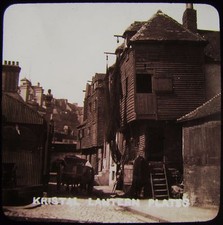 Glass Magic Lantern Slide KRISTAL LANTERN PLATES C1890 PHOTO  picture