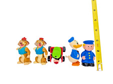 Vintage Character Figurines Lot of 5 Collectible Decorative Figures Mixed Set picture
