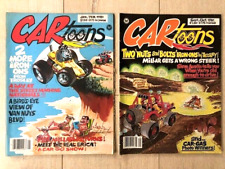 CARtoons MAGAZINE JAN ./ FEB. & SEPT. / OCT 1981 (2 ISSUES)  INC. (4) IRON-ONS picture