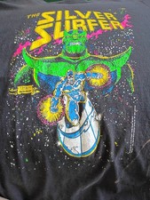VNG 91 SILVER SURFER THANOS EXTREMELY RARE GREEN VARIANT XXL NO TAG GOOD COND picture