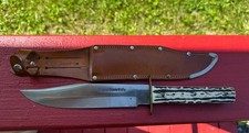 Vintage & Rare P.I.C Original Bowie Knife w/ Sheath - Model 138 Solingen Germany picture