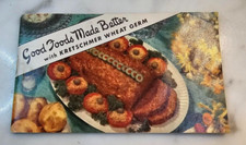 Vintage Kretschmer Wheat Germ Good Foods Made Better Booklet FREE S&H picture