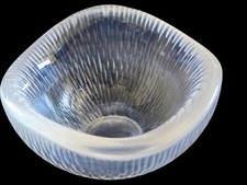 Unique Vtg Orrefors Sven Palmqvist opal glass  bowl, opalescent #3111/1 picture
