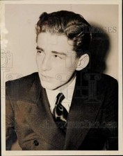 1938 Press Photo Accused In Suicide Pact Donald Carroll, Jr. Testified In Trial picture