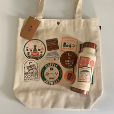 Starbucks Reserve Roastery Tokyo Traveler's Company Bottle Tote Bag 2pc Set picture
