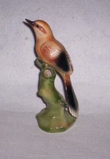 California Maddux? Bird on Tree Trunk Bud Vase picture