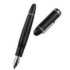 0.5mm Iridium Fine F Nib Jinhao X159 Bottle Ink Fountain Pen Acrylic Screw Cap picture