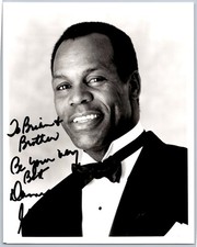 Danny Glover Autographed Photo Signed Inscribed To Brian & Brother Actor picture