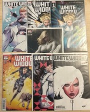 WHITE WIDOW#1 2 3 4 + 3 Variants Lot- 7 Marvel 2023/Modern Super Hero GGA FN/VF picture