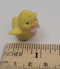 Miniature Yellow Baby Chick Figurine picture