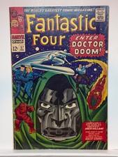DR DOOM Fantastic Four #57 Marvel Comics 1966, Mid Grade picture