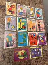 1994 Skybox THE SIMPSONS trading card (x14) LOT🔥FREE SHIPPING NICE picture