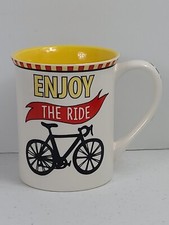 Laurie Veasey Pedal To The Metal-Enjoy The Ride Our Name is Mud Coffee Mug EUC picture