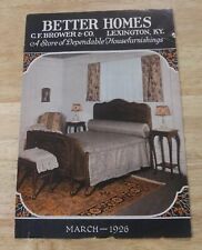 Better Homes C F Brower & Co Lexington KY Ad Catalog March 1926 picture