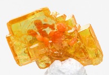 WULFENITE MIMETITE Crystal Mineral Specimen Cluster SAN FRANCISCO MINE MEXICO picture