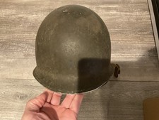 ORIGINAL WWII FB FS M1 HELMET WITH LINER picture