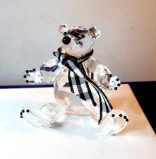 Rare Crystal Zoo Limited Edition DEBONAIR BEAR Figurine Signed ~ Please Read picture