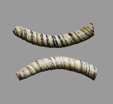 RARE Phoenician Core-Formed Glass Hacksilber Trade Glass Currency Pre Coin picture