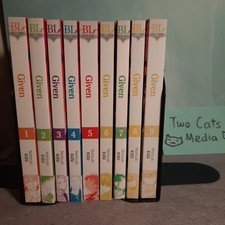 📚Given Vol. 1-9 Official English Manga Variation Listing by Natsuki Kizu Yaoi picture