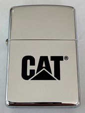 Zippo Caterpillar CAT Logo Lighter Vintage 1994 picture