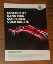 Rare Advertising Skoda 1100 OHC - History can be written or built 2015 picture